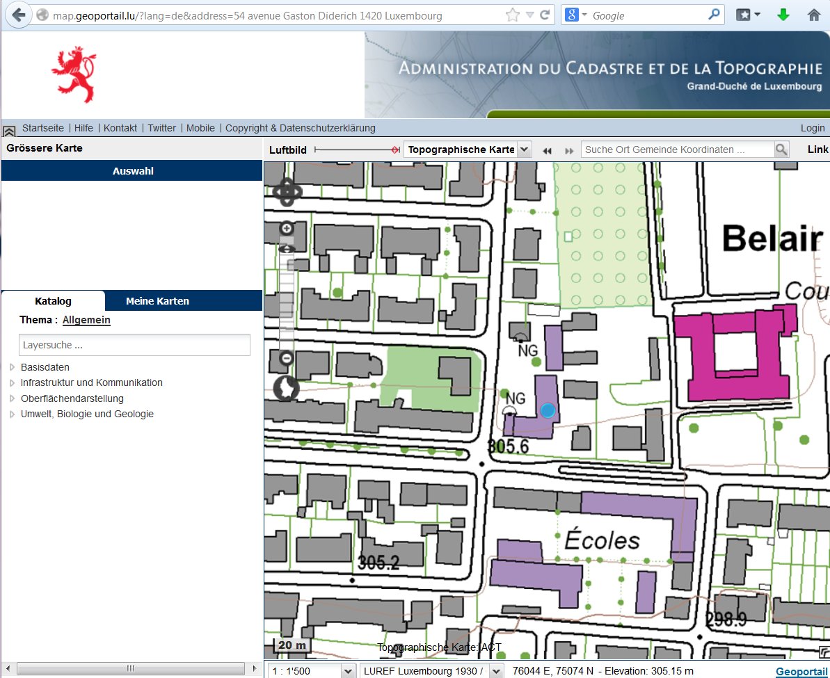 Geoportal Wie geokodiere Ich Adressen?